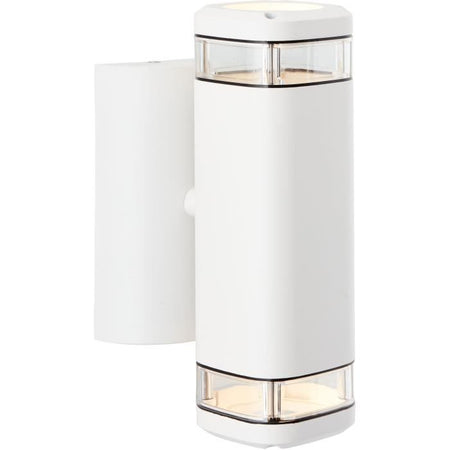Jandy Outdoor Applique, White, Gu10 Max 2x18W, Bulb non incluso