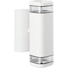 Jandy Outdoor Applique, White, Gu10 Max 2x18W, Bulb non incluso