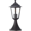 Carleen Outdoor Borne, Black, E27 Max 60W, Bulb non incluso