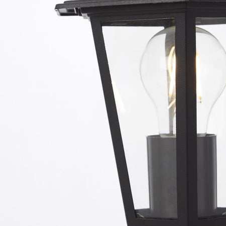 Carleen Outdoor Borne, Black, E27 Max 60W, Bulb non incluso