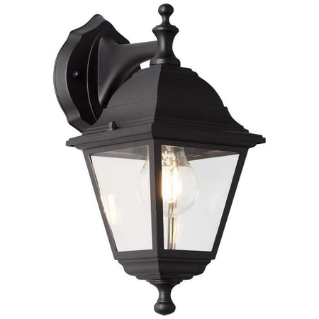 Discendente applique esterno brillante Nissie Noir E27 1x60W
