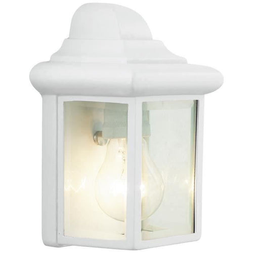 Brilliant Nissie White E27 - 40W Lampada da parete esterna