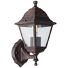 Lampada da parete esterna in aumento brillante Nissie Rust E27 1x60W