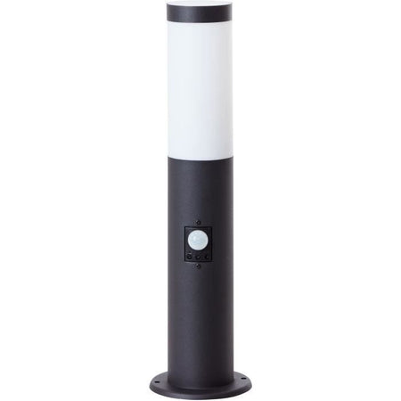 BRILLIANT - DODY Paletto da esterno - sensore incluso - colore nero - metallo/plastica E27 LED 1x10W