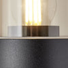 Applique esterna Sergioro, Depoli Black, E27 20W, Bulb non incluso