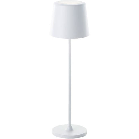 Lampada da tavolo LED KAAMI BRILLIANT - 2W - IP44 - Metallo e plastica - Bianco opaco