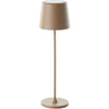 Lampada da tavolo LED KAAMI BRILLIANT - Metallo e plastica - Cappuccino - 2W - IP44