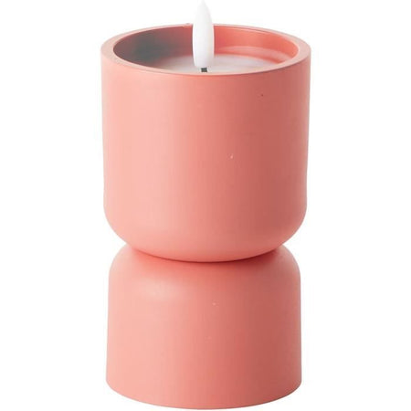 Lampada da tavolo per esterno - BRILLIANT - LOVERE - Forma candela - Plastica - 3 W - Terracotta