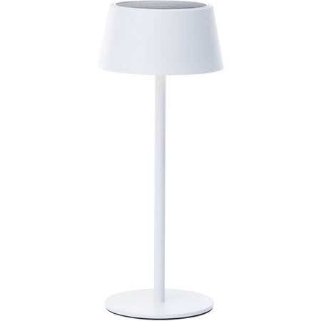 Lampada da tavolo per esterno - BRILLIANT - PICCO - LED e solare - Metallo e plastica - 5 W - Bianca