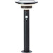 Terminale da esterno - BRILLIANT - GARVINA - LED e solare - Rilevatore di movimento - Acciaio inox e plastica - 4 W - Nero