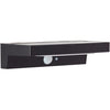 Applique da esterno - BRILLIANT - BARKER - LED e solare - Rilevatore di movimento - Plastica - 4 W - Nero
