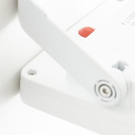 Applique da esterno - BRILLIANT - LUTON - LED e solare - Rilevatore di movimento - Plastica e metallo - 4 W - Bianco