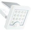 Applique da esterno - BRILLIANT - LUTON - LED e solare - Rilevatore di movimento - Plastica e metallo - 4 W - Bianco