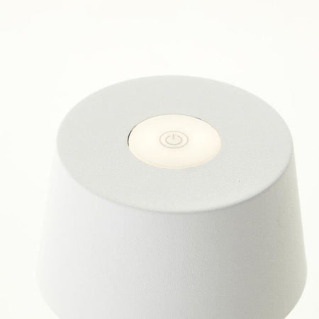 Lampada da tavolo - BRILLANT - JONA - LED 2W - Metallo - IP44 - Bianco