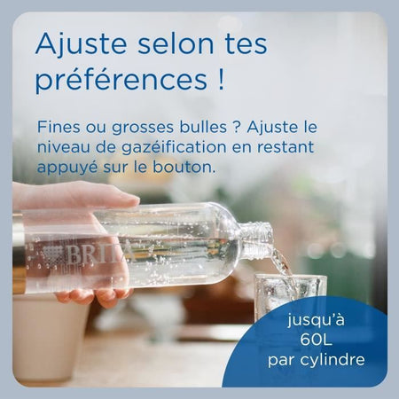 BRITA sodaONE distributore di acqua frizzante - bianco