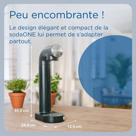 BRITA sodaONE distributore di acqua frizzante - bianco