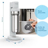 Macchina per acqua frizzante BRITA sodaTRIO - Bianco