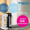 Macchina per acqua frizzante BRITA sodaTRIO - Bianco