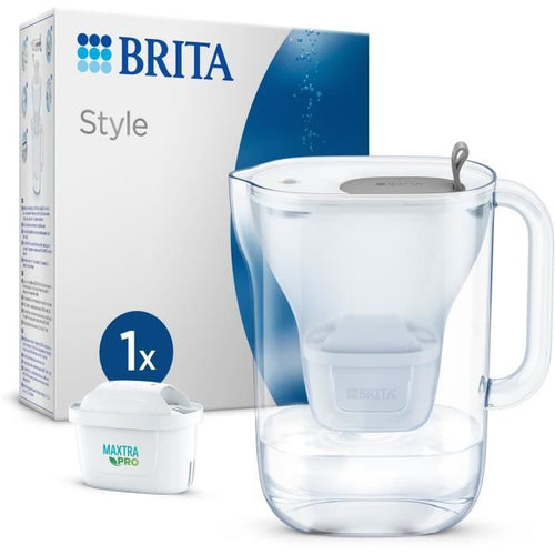 Brita Carafe Filter Grey Style (2.4L) includeva 1 cartuccia All-in-1 Maxtra Pro