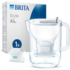 Brita Carafe Filtering Style XL Grey (3.6L) includeva 1 cartuccia per filtro All-in 1 Maxtra Pro