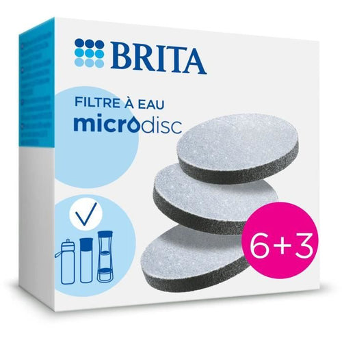 Confezione da 6+3 filtri acqua - BRITA - MicroDisc