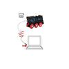 BRIO World - 33599 - Locomotiva ricaricabile