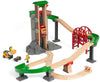 Brio World Grand Circuit Multimodal Platform - Box 32 pezzi - Circuito ferroviario in legno - Ravensburger - Da 3 anni - 33887
