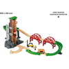 Brio World Grand Circuit Multimodal Platform - Box 32 pezzi - Circuito ferroviario in legno - Ravensburger - Da 3 anni - 33887