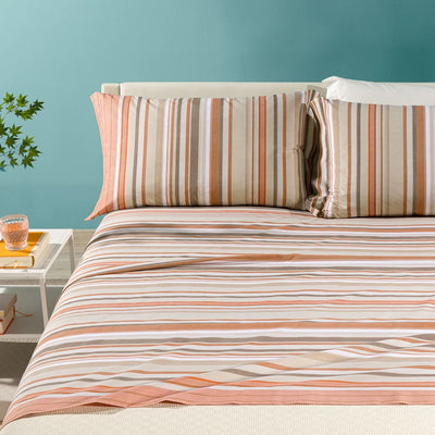 Completo Lenzuola In Cotone Bristol - Caleffi