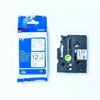 Nastro BROTHER - TZER231 - Nero su Bianco 12mm - Qt 1
