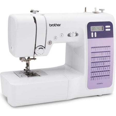 BROTHER FS70WTx Macchina da cucire elettronica - 70 punti - Infila ago - Display LCD - Tasti di selezione - Braccio libero