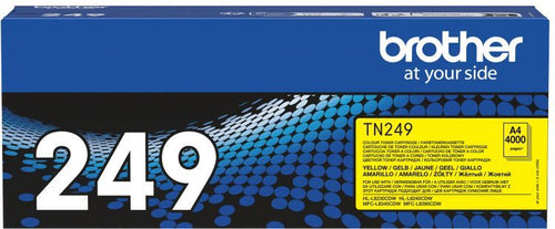 Toner giallo ad altissima capacità - BROTHER - TN249Y - 4000 pagine