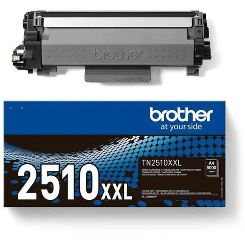 Kit Toner - BROTHER - TN2510XXL - 5000 pagine secondo ISO19752 - Nero - Per HL-L2865DW/ MFC-L2960DW/ MFC-L2980DW