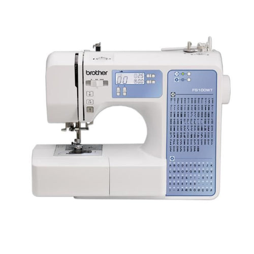 Macchina per cucire elettronica BROTHER FS100WT - 100 punti