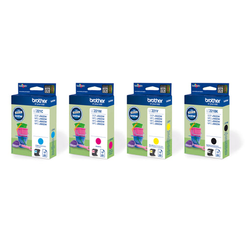 Cartuccia 4 Colori (Bk/C/M/Y Blister Per Broteher Mfc-J480Dw/562Dw/680Dw