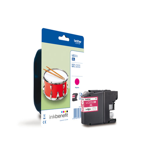 Cartuccia Brother Magenta Lc22Em