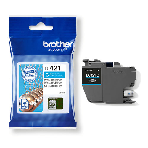 Brother Cartuccia Ciano Da 200 Pagine Per Dcpj1050Dw E Mfcj1010Dw