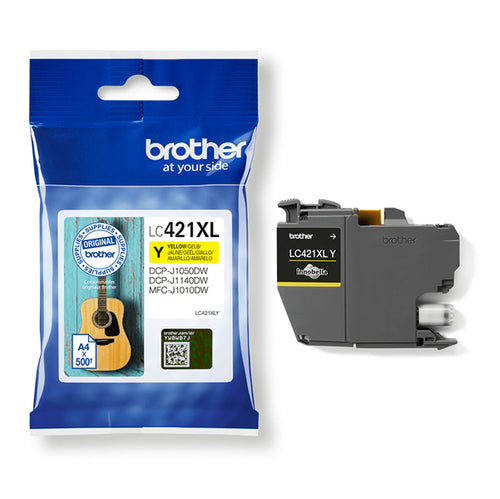 Brother Cartuccia Giallo Da 500 Pagine Per Dcpj1050Dw E Mfcj1010Dw
