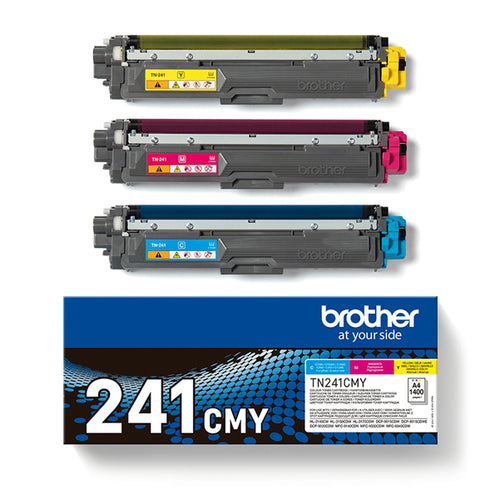 Bundle Di 3 Toner Tn-241 C/M/Y Da 1.400 Pagine/Cad.