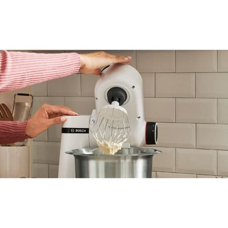 Robot pasticceria compatto e multifunzione KITCHEN MACHINE BOSCH Serie 2 - 700W - 3,8L - Bianco