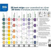 Strisce reattive - BSI - Misura la qualità dell'acqua - Strisce reattive - Piscina e spa - 7 in 1 - 25 strisce