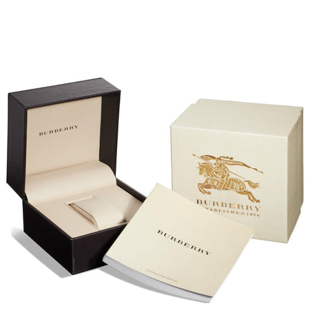 Burberry Gents Stainless Steel Leather Watch BU1571