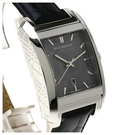 Burberry Gents Stainless Steel Leather Watch BU1571