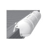 Bumper Dritto Bianco Ø Cm.18 X 40 Parabordo In Pvc Bianco Per Pontili