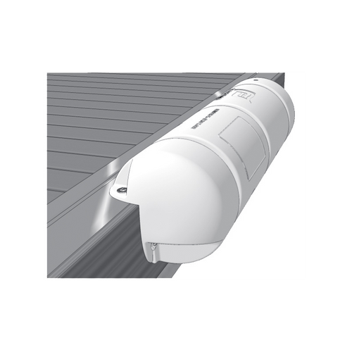 Bumper Dritto Bianco Ø Cm.18 X 40