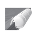 Bumper Dritto Bianco Ø Cm.18 X 40