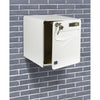BUILG BURG WACHTER BALTIC 1 PORTA - A PEDE - ACCIAIO GALVANITO - Apertura laterale - Bianco - Made in Francia