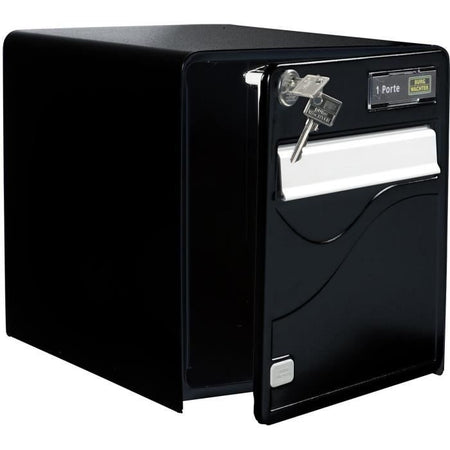 Box Burg Wachter Baltic 1 porta - Acciaio zincato - Apertura laterale - Nero - Made in Francia