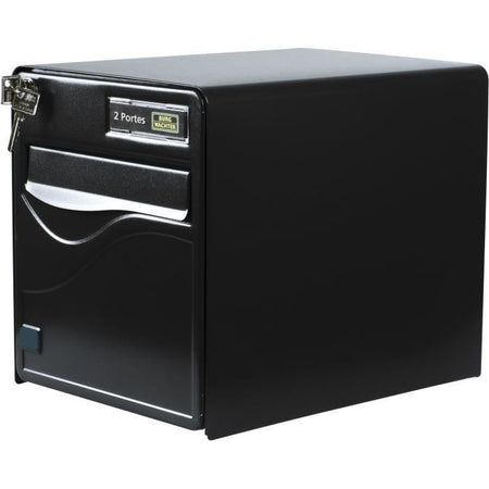 Box Burg Wachter Baltic 2 -door - A piedi - Acciaio zincato - Apertura laterale - Nero - Made in Francia