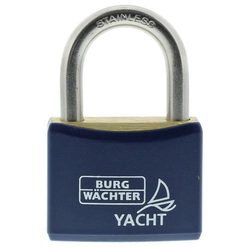 Set di 2 lucchetti - BURG WACHTER - DUO 460 Ni 40 SB - Acciaio inossidabile marino, doppia chiusura